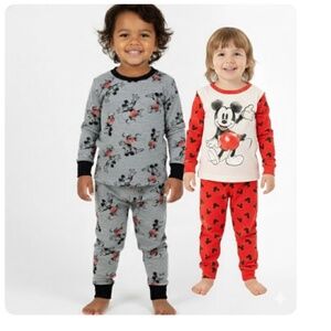 Disney Mickey Mouse Boys 4pc Pajama Set—18 Months